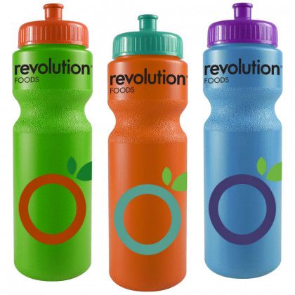 Colorful 28 oz BPA Free Sports Bottle | Design Your Own Sports Bottles | Best Promotional Sport & Bike Bottles